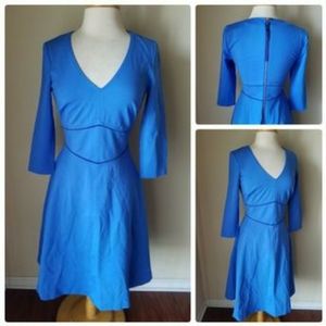 NWOT BODEN Blye Retro Fut & Flare Knit Fresa